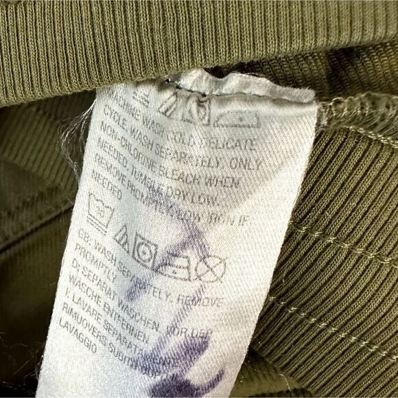 Isaac Mizrahi Live Joggers Twill Ankle Pants Green 0 - Picture 7 of 7